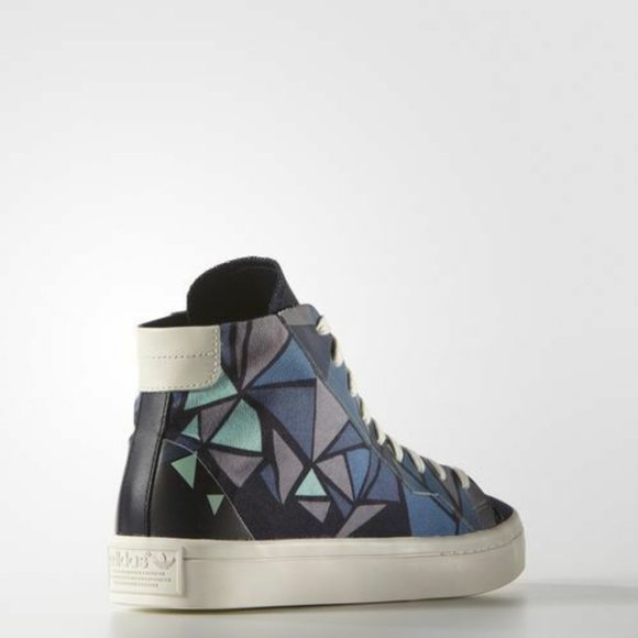 Adidas Originals Women's CourtVantage Mid Shoes S78851 - Picture 2 of 3